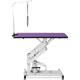 42.5INCH HYDRAULIC PET GROOMING TABLE (Color: as Pic)