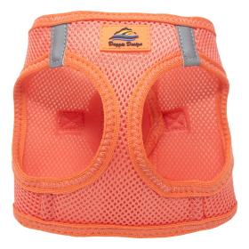American River Solid Ultra Choke Free Dog Harness (Color: Coral, size: XS)