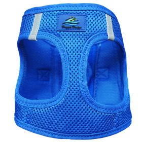 American River Solid Ultra Choke Free Dog Harness (Color: Cobalt Blue, size: small)